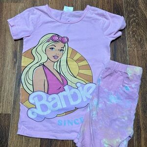 Barbie Pink Kids Pajamas Set